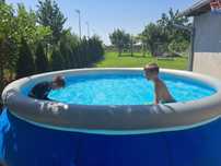 Piscina rotunda 4,3m supraterana
