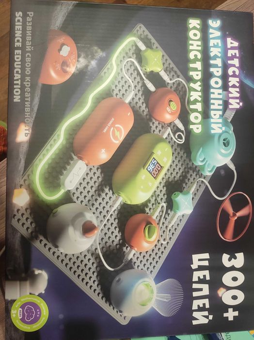 Продам новый детский электронный конструктор 300+ цепей.