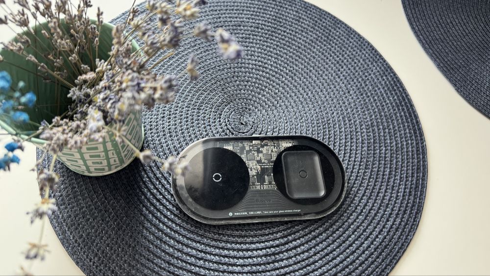 Incarcator Wireless 2 in 1 Baseus