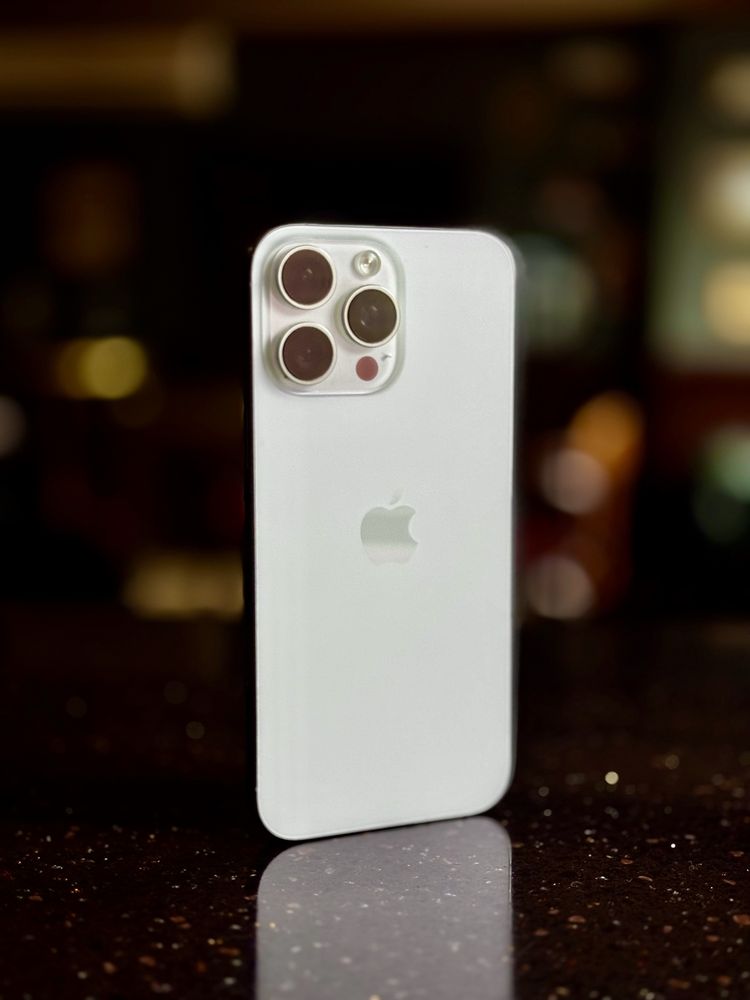 iPhone 16 pro max, 512, white titanium