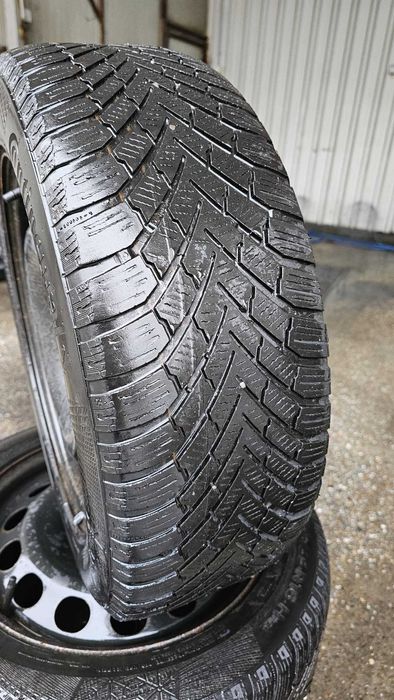 Jante Tabla AUDI Skoda / VW / Seat + Cauciucuri Iarna 205/55/R16