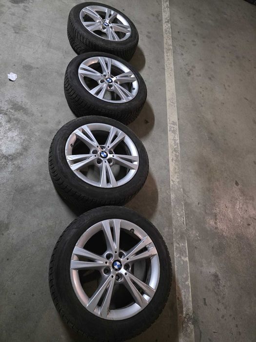 Roti Iarna BMW Style 385 R17 7.5J ET54 Goodyear noi F45 F46