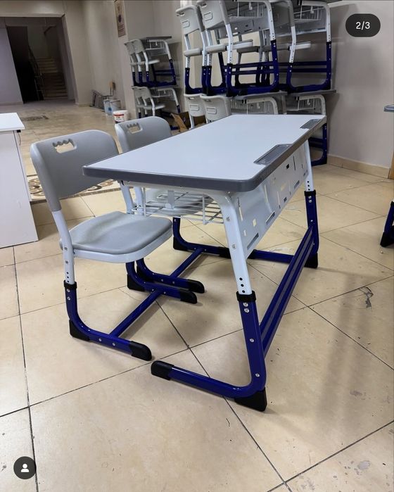 Парта, стол, шкаф