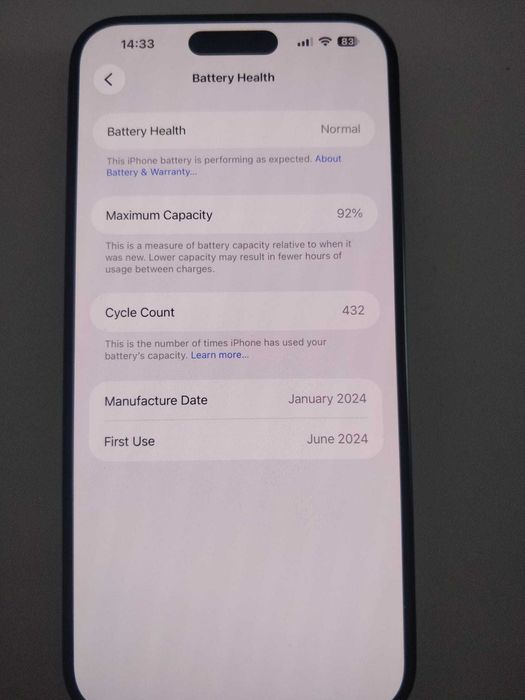 iPhone 15 Pro Max – 256GB – Perfect funcțional