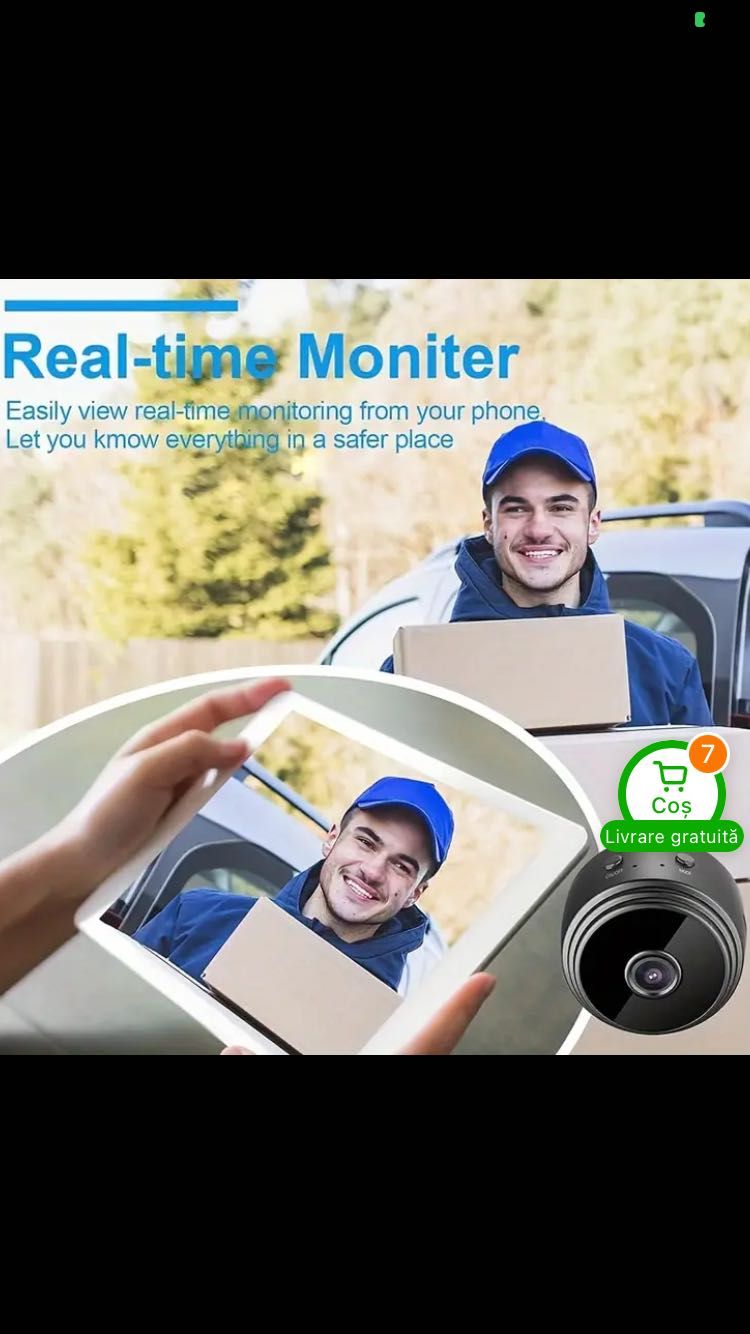 Mini camera supraveghere