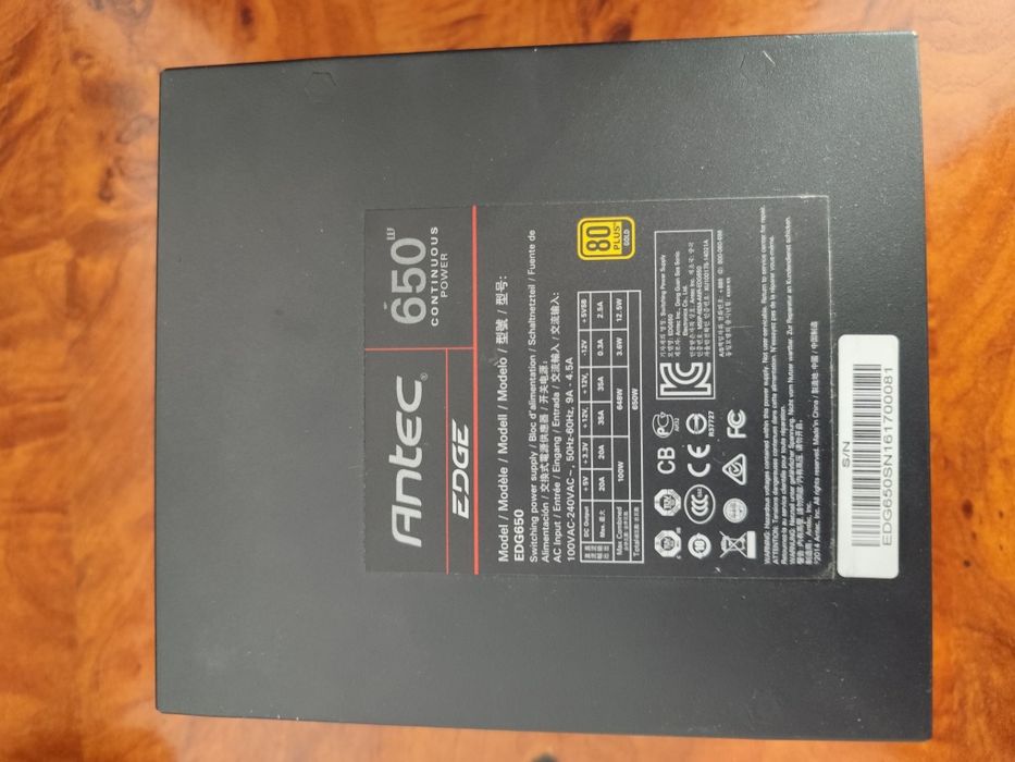 Carcasa PRO GAMING VISION BLACK + sursă 650w