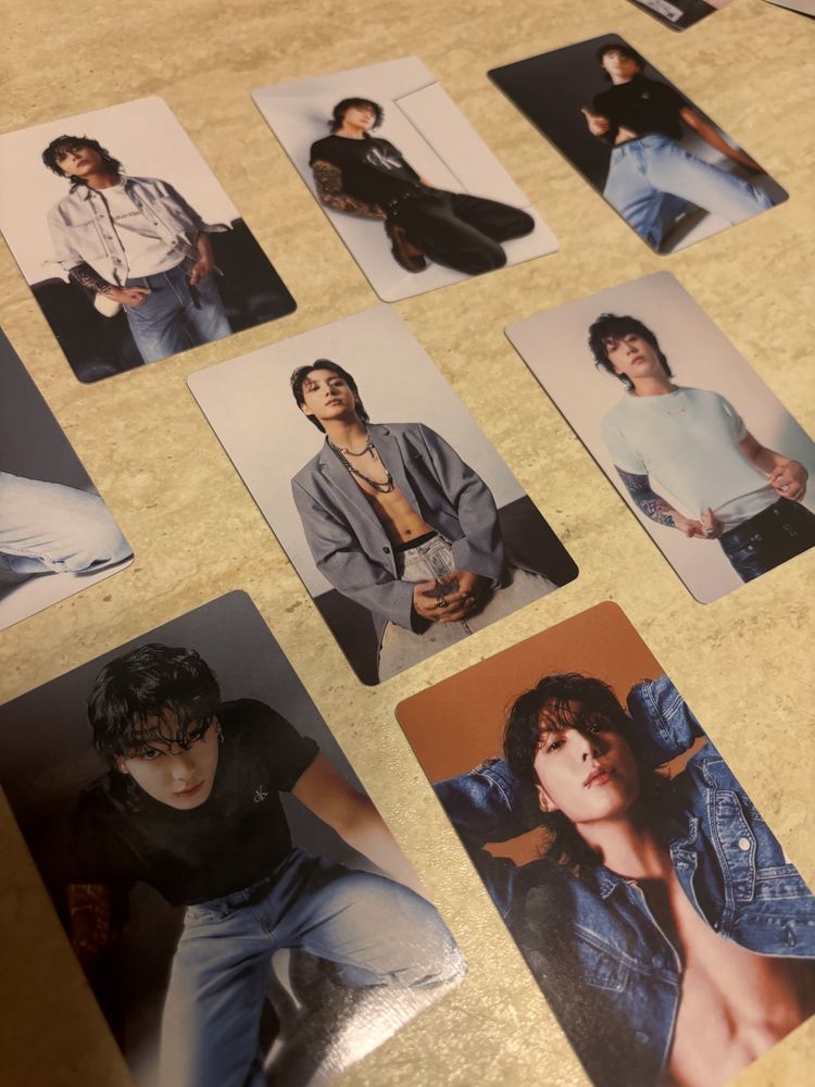 BTS Jungkook Photocards