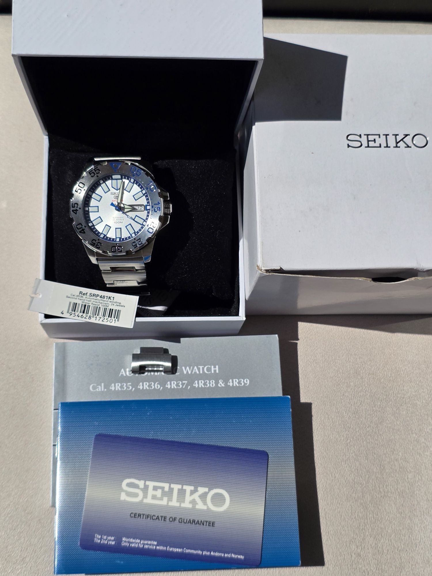 Seiko 5 SRP481K1 Mini Snow Monster