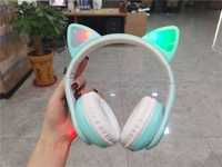 Детски слушалки Котешки Уши, различни цветове
