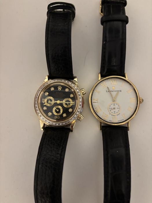 Vand ceasuri aur Rolex si lankoste
