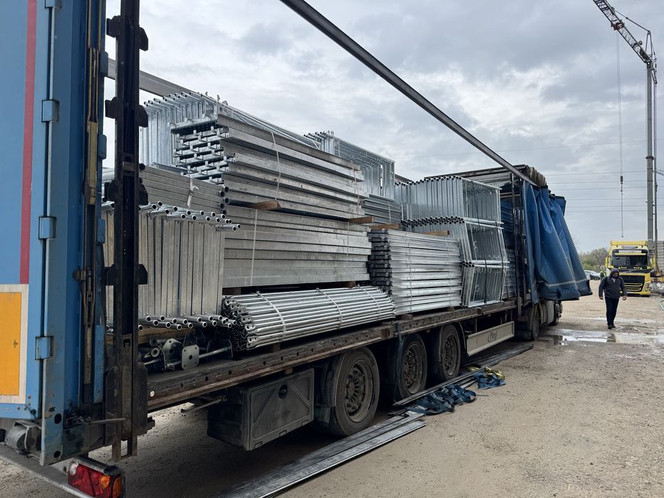 Горещо Поцинковано Скеле