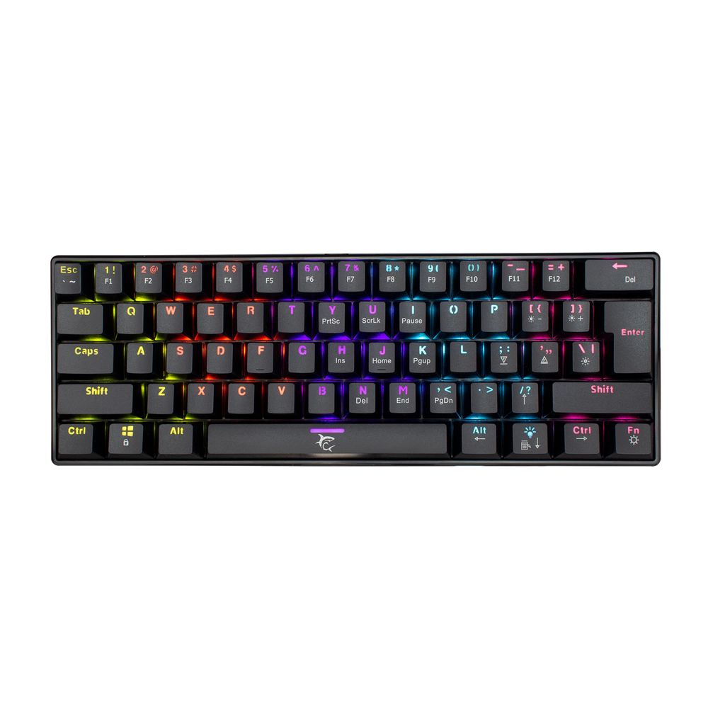 Vand tastatura white shark shinobi