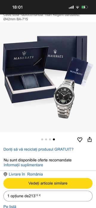 Ceas Regent stare foarte buna ,puțin uzat