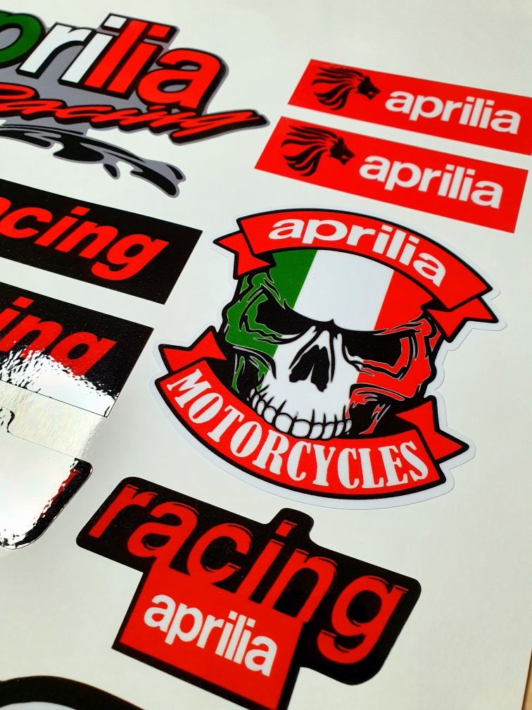 REDUCERE Stickere Aprilia A3 sticker moto scuter yamaha