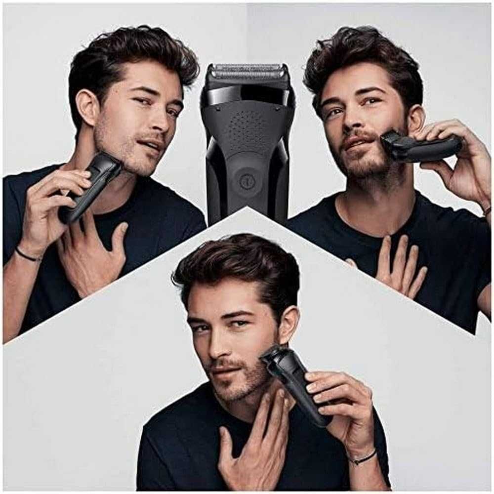 ПРОМО 2г Гаранция Нова Електрическа Самобръсначка Braun Series 3 Style