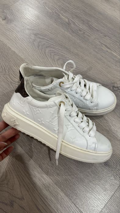 Кожаные кроссовки Louis Vuitton