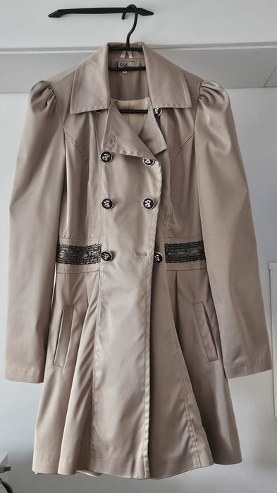 Palton subtire de toamna/primavara, elegant, marime M, nepurtat