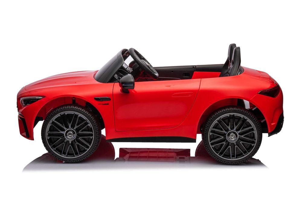 Masinuta electrica pentru 2 copii Mercedes SL63, 4x 40W, 12V 10Ah RED