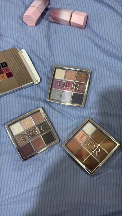 Палетки теней от Dior