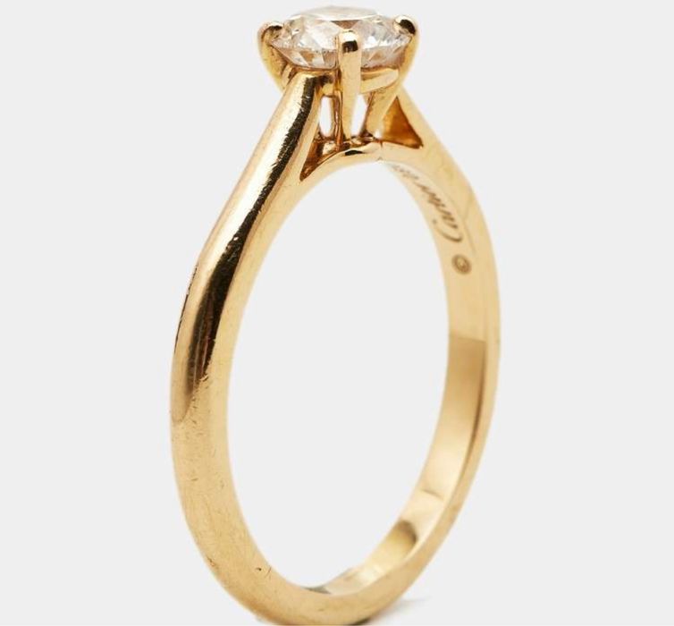 CARTIER 1895 pink gold ring 51 MM