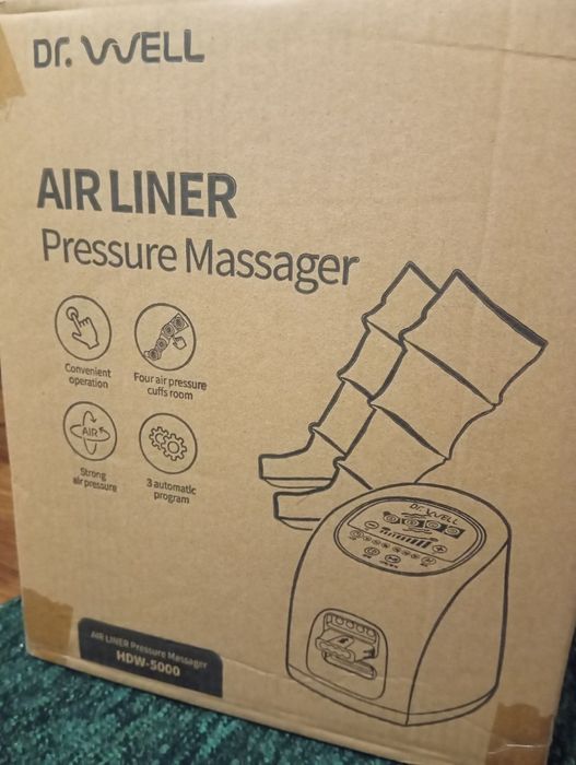 Прессотерапия Dr. Well HDW-5000 — забота о здоровье и лёгкость в ногах