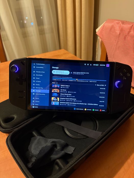 Lenovo Legion Go – 2 TB Storage + Windows 11 + SteamOS (Dual Boot)