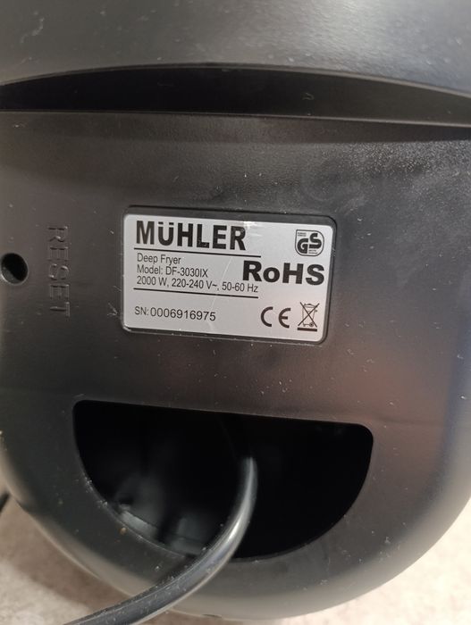 Фритюрник muhler
