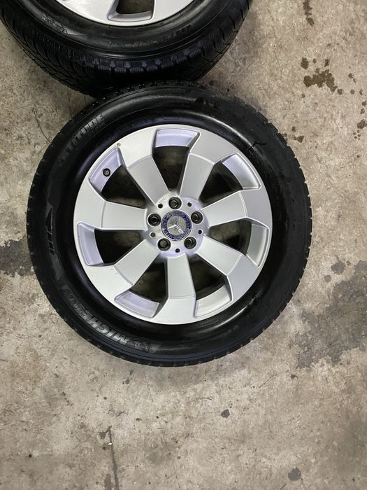 Set jante mercedes Ml350 cauciucuri iarna