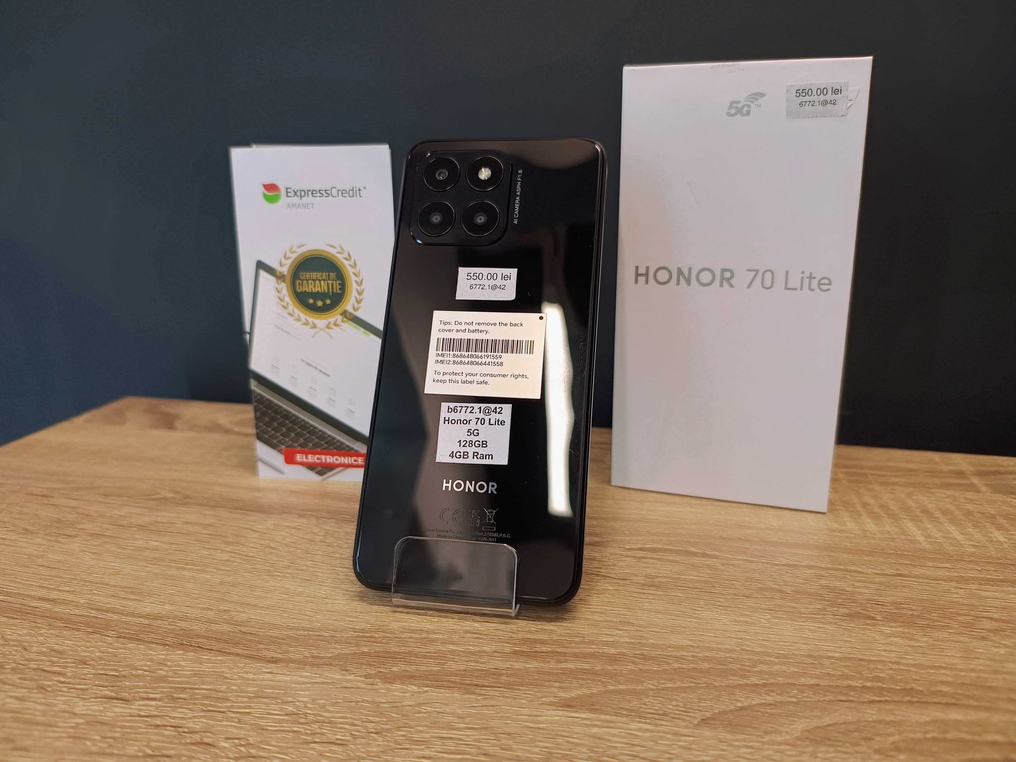 (AG51) Telefon Honor 70 Lite 5G