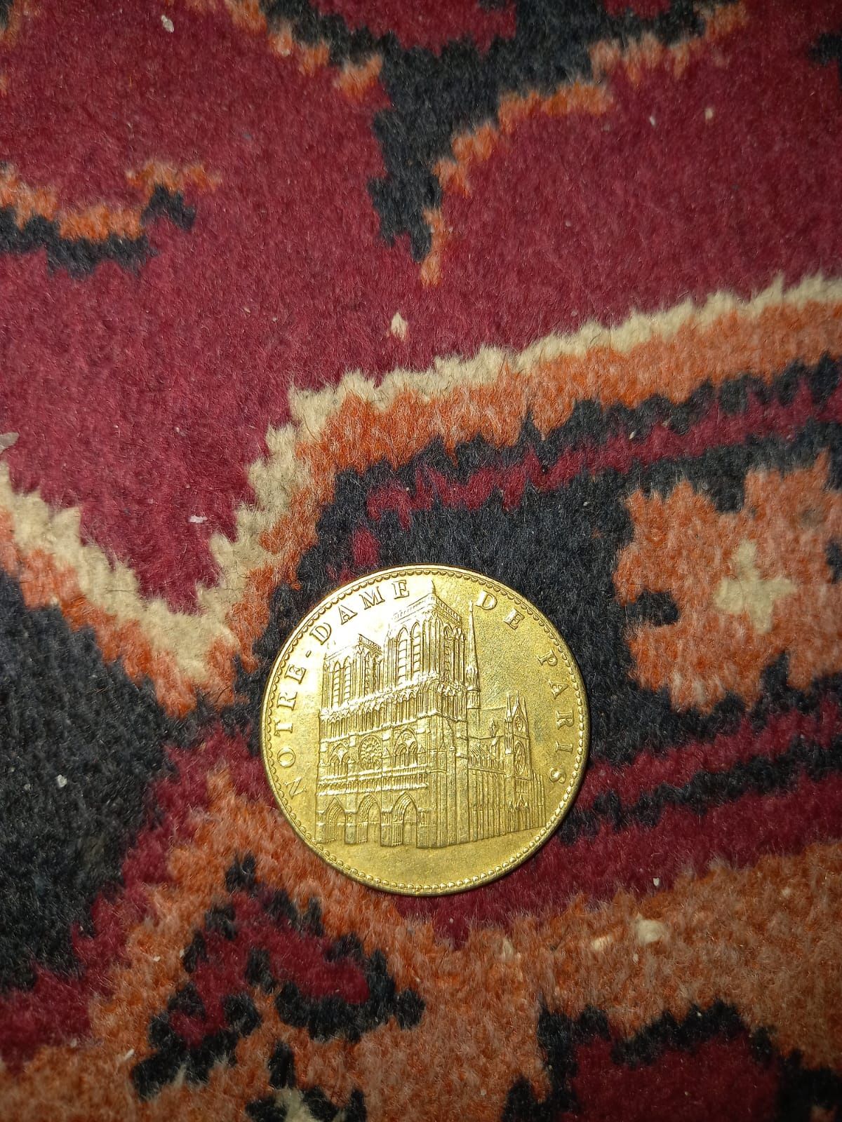 Монета New York church