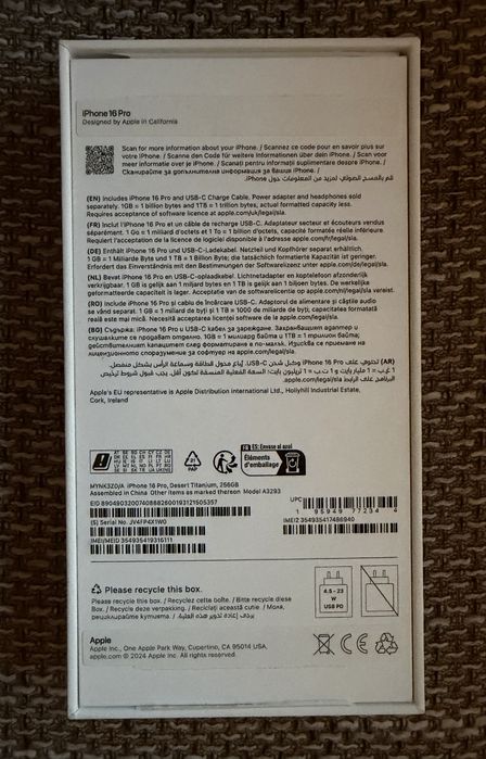 Iphone 16 Pro 256 Gb