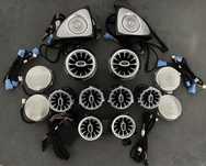 Set Lumina ambientala ventilatie Burmester Mercedes W205 W213 W222