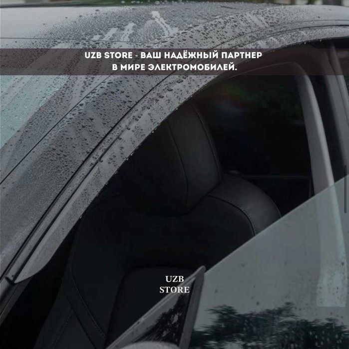 Zeekr vetrovik | дождевик защитный козырёк на окна Zeekr 007.