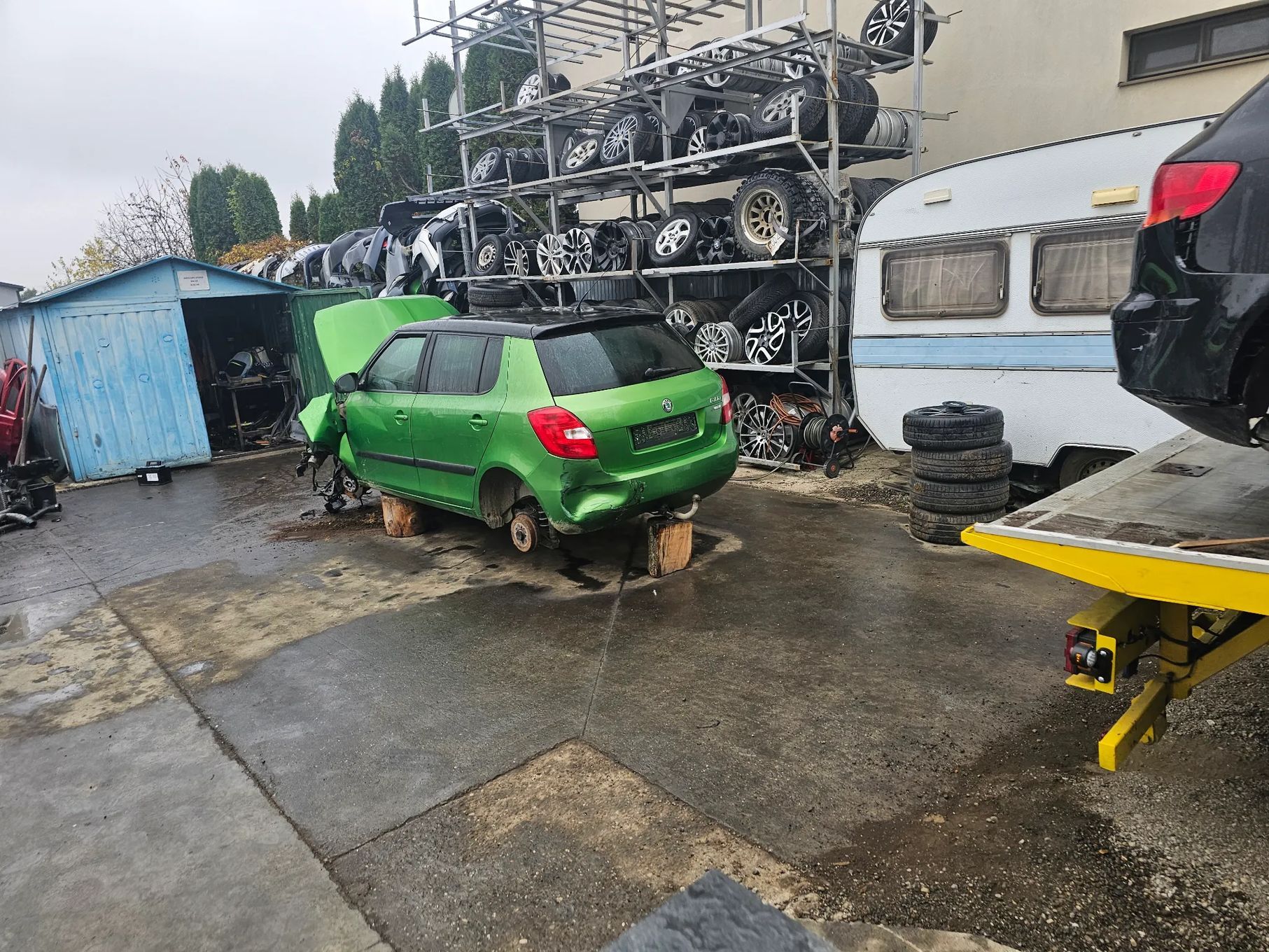 Dezmembrez Skoda Fabia 2 facelift 1.2 TDI cod motor CFW 114.000 km