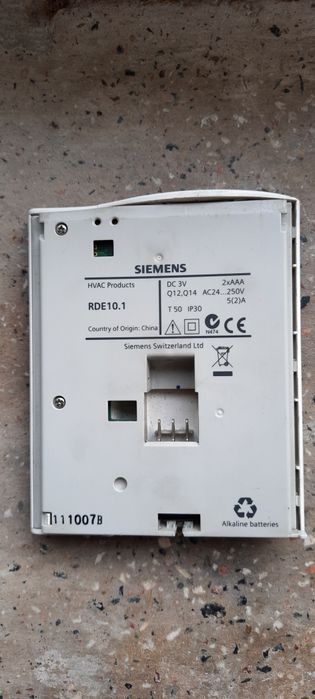 Termostat Siemens RDE 10.1