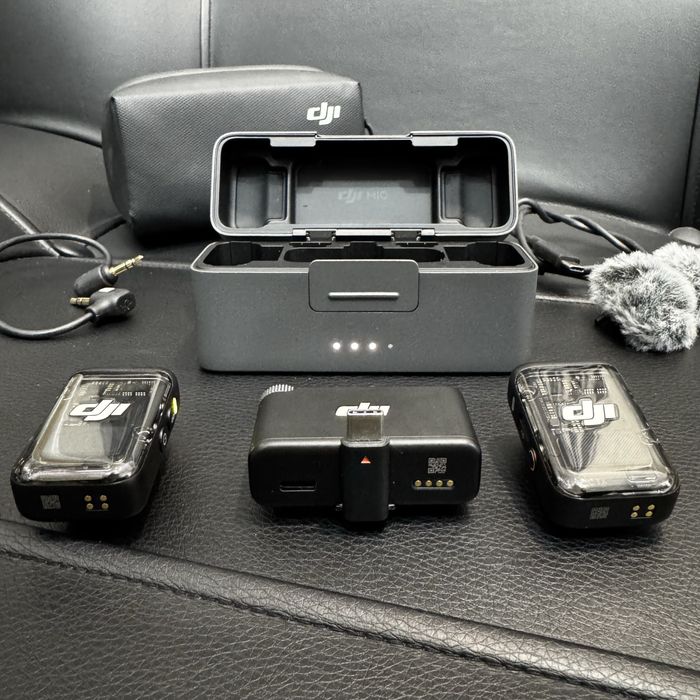 Dji микрофон черный