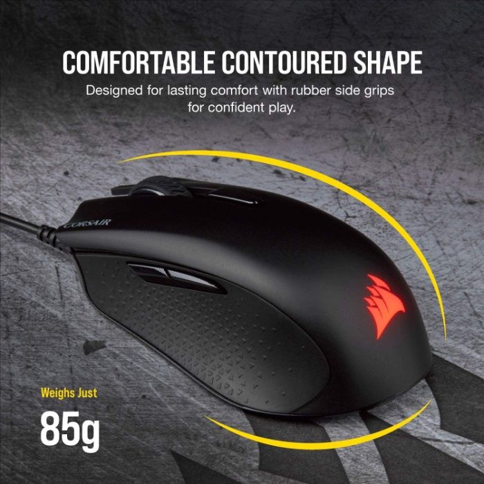 Mouse gaming Corsair Harpoon PRO, Iluminare RGB, Negru,sigilat