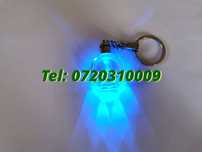 Breloc Sticla Cu Led 6 Culori Mercedes