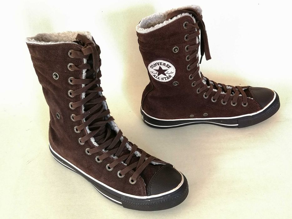 Ghete inalte 39 40 tenisi Piele imblaniti Converse -Indonesia Ca NOI