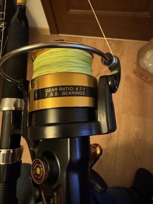 Penn Slammer 760 Classic Live Liner + WFT NeverCrack Catfish Boat 2.10