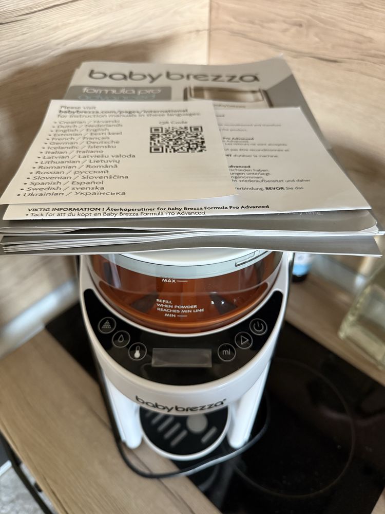 Baby Brezza Formula Pro Advanced. На практика НОВ!!!