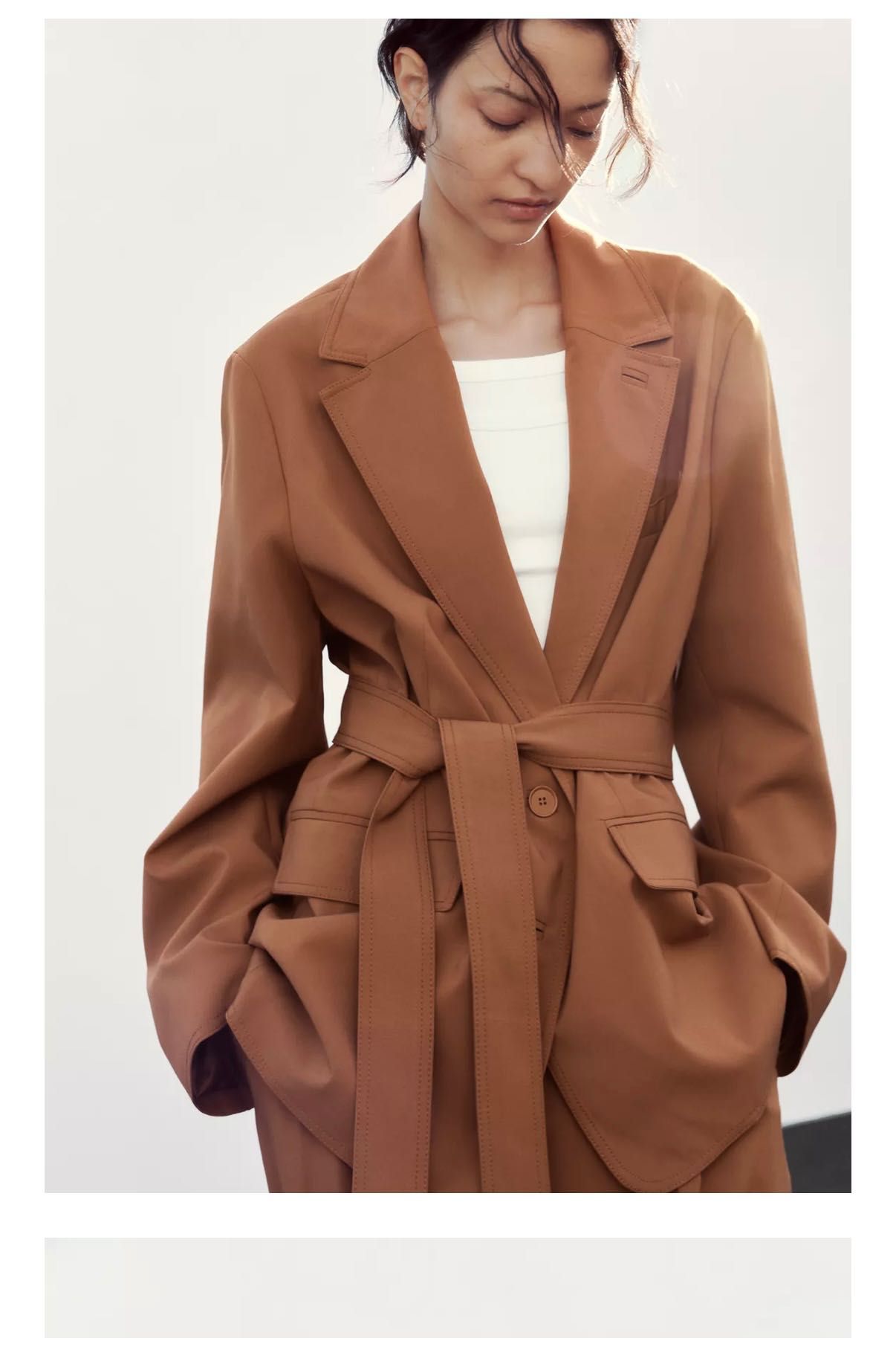 Кафяво Сако Zara