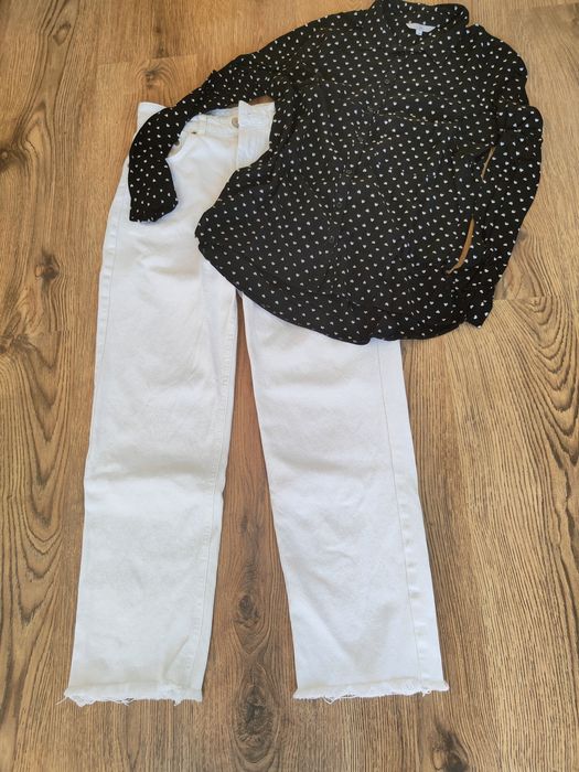 Сет размер 38/М. Цена 30 лв.
1. Стилни  дънки Pull &