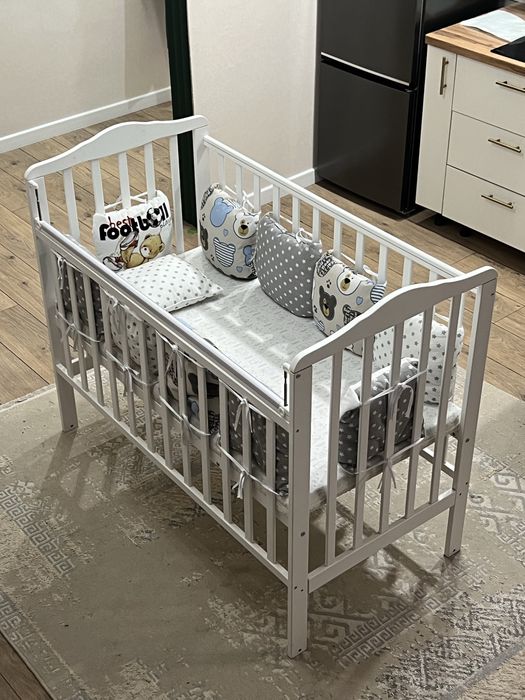 Детская кровать как новый