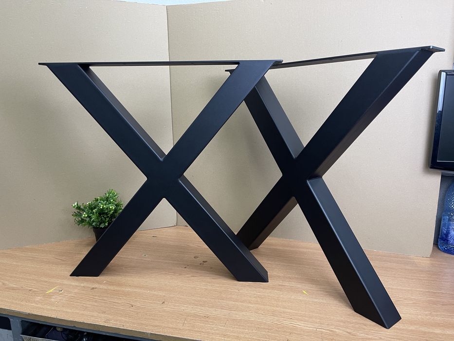 Picioare masa Model X2 (stil scandivav, metal, vopsite electrostatic)