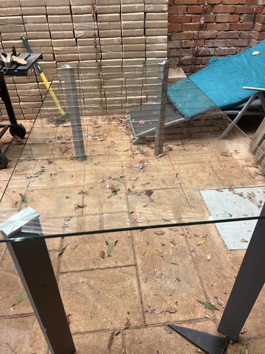 Masa sticla termorezistenta jysk terasa/sufragerie