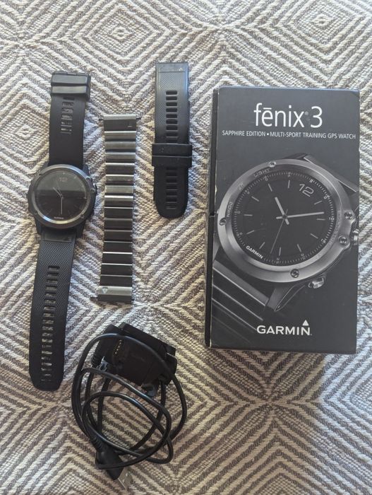 Smartwatch Garmin Fenix 3 Sapphire Edition