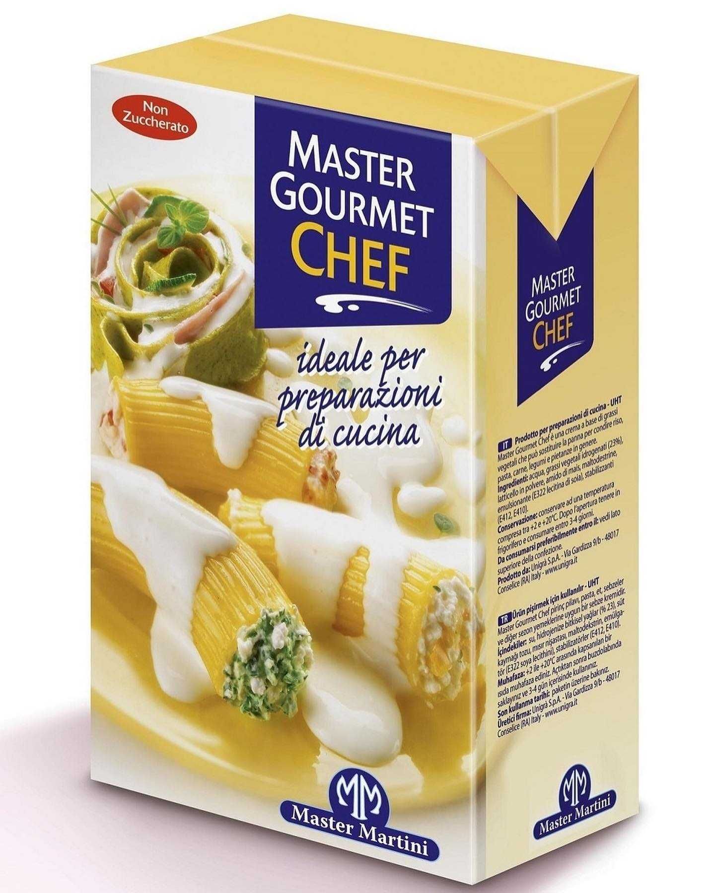 Сливки-крем Master Gourmet Chef MM, 1л.