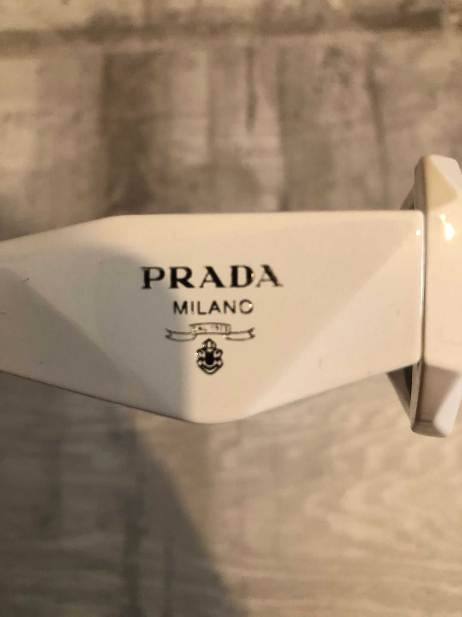 Ochelari Prada Milano Alb