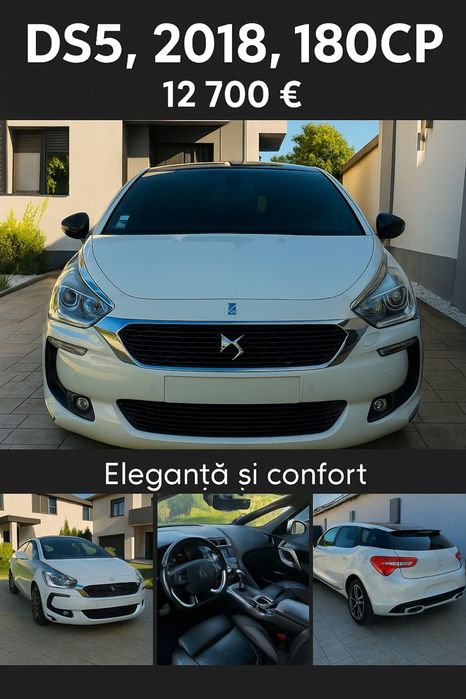 DS5, 2.0 diesel, 2018, 180cp